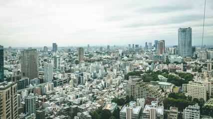 Panoramic view of Tokyo - Japan - Tokyo Tower