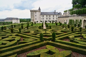 Chateau and Gardens of Villandry, France