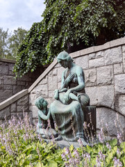 Statue in the garden