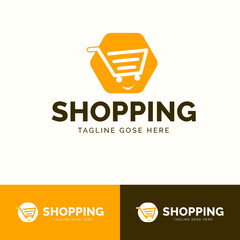 Shopping Logo template