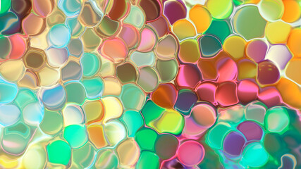 Abstract textured multicolored mosaic background