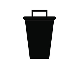 Trash bin icon