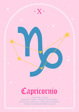 capricorn zodiac sign / capricornio astrology