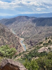 River through a Colorado mountain valley