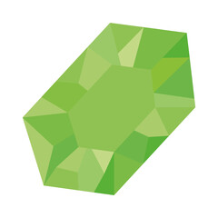green fluorite crystal