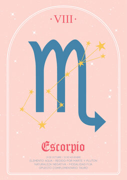 poster escorpio