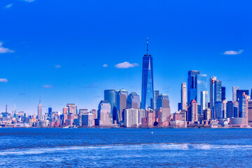 Naklejka na ściany i meble New York City Skyline, United States