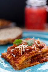 Bolognese lasagna