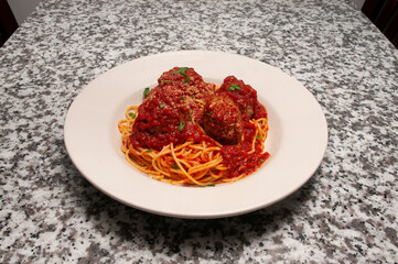 Spaghetti and Meatballs