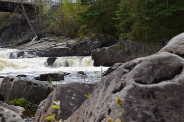 Maddington falls in southern Quebec 