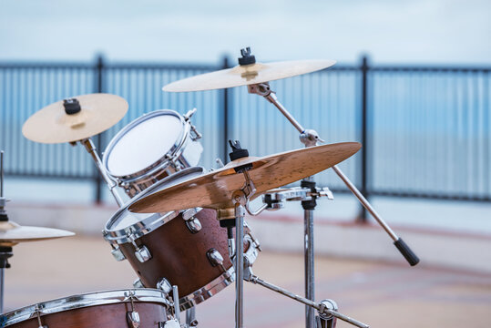 Closeup professional musical instrument.