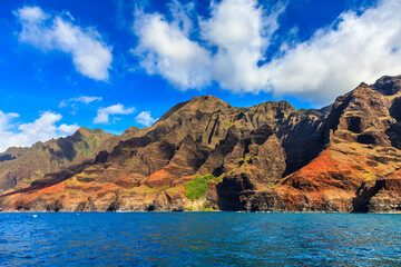 Naklejka premium Dramatic Napali Coastline