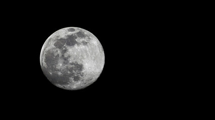 Cleveland Moon on a clear night