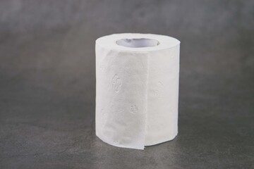 white toilet paper