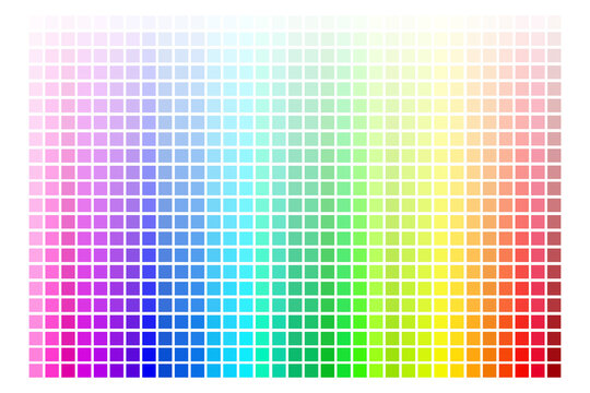 Colorful palette. Abstract illustration with colorful palette. Stock image. Vector illustration. EPS 10.