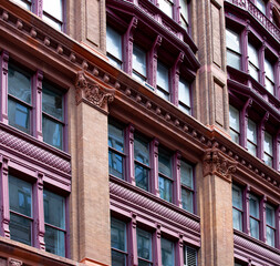New York City apartment buildings in Soho