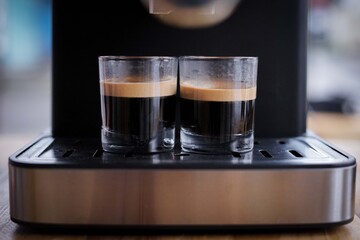 Fototapeta premium glass of espresso