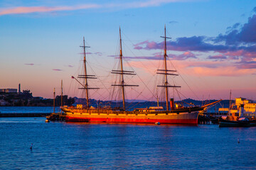 San Francisco Maritime National Historical Park and the Hyde Street Pier,March 2016: 
San Francisco, California, USA