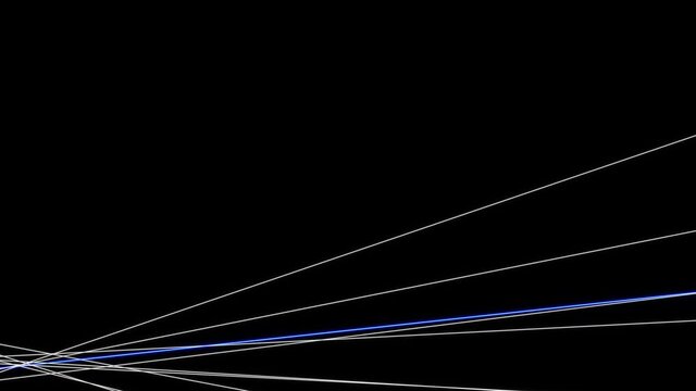 Threads Fine Lines Braiding Twisting Mask at Bottom of Frame