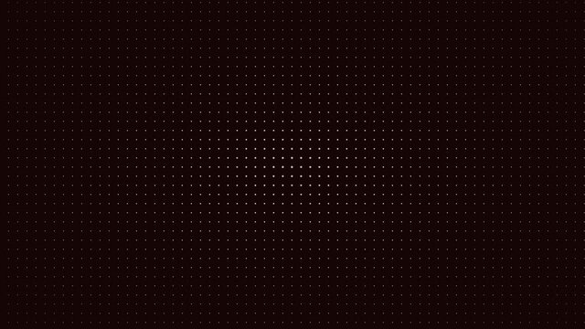 Grid Dots Points Pulsing Sheet of Screen Holes