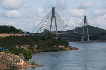 Indonesia Batam - Barelang Bridge landscape view