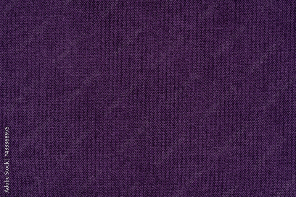 Wall mural purple fabric texture background. natural fabric texture. fabric background.