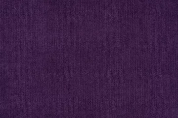 Fotobehang Purple fabric texture background. Natural fabric texture. Fabric background. © Dmytro Holbai