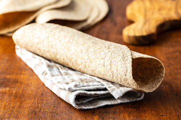 Whole grain tortilla wraps