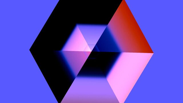 Hexagonal Toroid Torus Shape Folding in on Itself