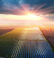 Solar panels of Ukraine