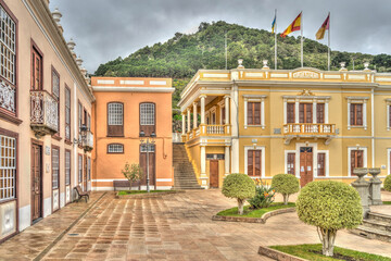Fototapeta na wymiar Villa de Mazo, La Palma, Spain