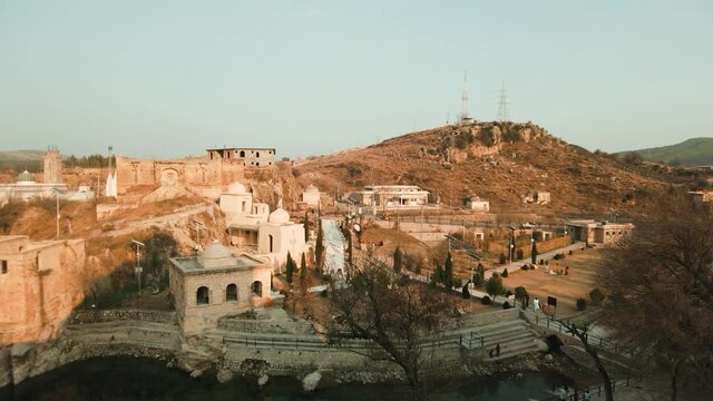 Katas Raj Hindu Temple #7. This shot is of an old Hindu temple know as Katas Raj Temple located in the Chakwal region of Pakistan