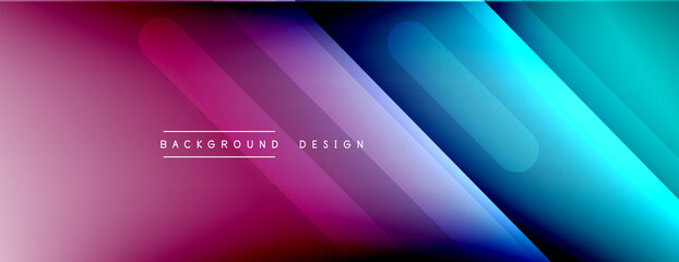 Dynamic lines abstract background. 3D shadow effects and fluid gradients. Modern overlapping forms