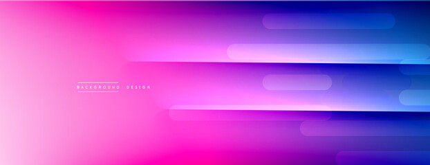 Dynamic lines abstract background. 3D shadow effects and fluid gradients. Modern overlapping forms