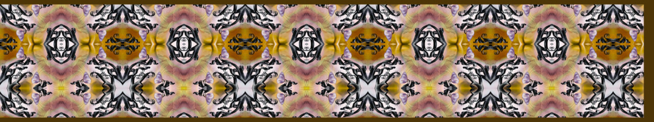 Fototapeta na wymiar Digital textile saree design and colourfull background 
