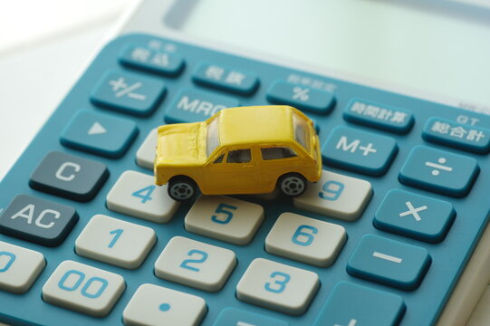 自動車税のイメージ素材