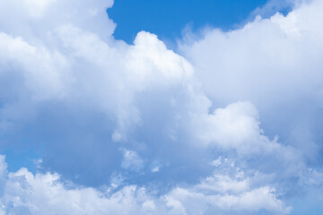 blue sky with clouds