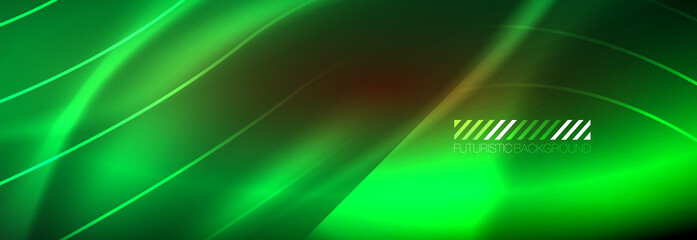 Neon dynamic beams vector abstract wallpaper background. Wallpaper background, design templates for business or technology presentations, internet posters or web brochure covers