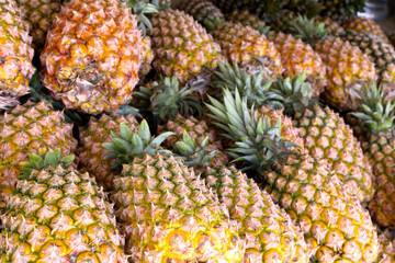 果物屋さんの台湾パイン 伝統市場 Taiwan Pineapples in Traditional market 2021.05.13