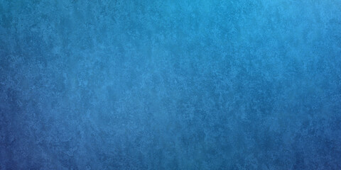 blue background, plaster wall