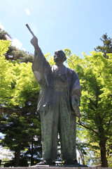 上杉鷹山像・上杉神社（山形県・米沢市）
