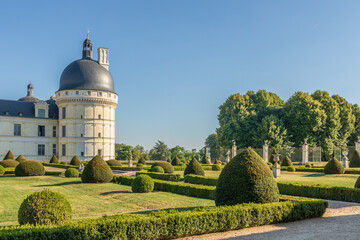 La tour nord-ouest du Ch&acirc;teau de Valen&ccedil;ay