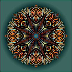 mandala art ornament for printingbook, relax, fashion, scrapbooking, art deco, tattoo, t shirt, tapestries, colors, digital, arabesque, symbol, ornamental, symmetry, drawing, motif, decor, abstract, g