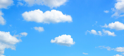 blue sky with clouds