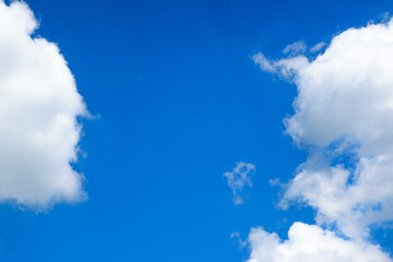 blue sky with clouds