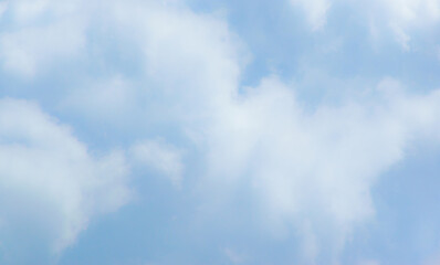 blue sky with clouds