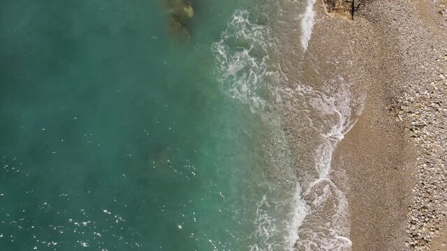 la M&eacute;diterran&eacute;e vue d'en haut - Sud de la France