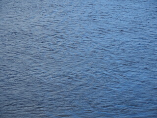 blue sea surface aerial view