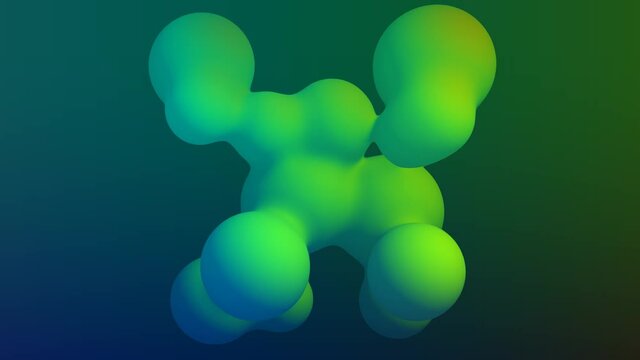 Soft Paint Balls Flowing Around Randomly Random Amorphous Blobs Bolus Boloids