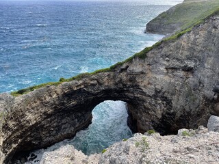 Gueule Grand Gouffre &icirc;le de Marie Galante Guadeloupe Antilles Fran&ccedil;aises 